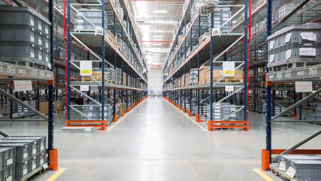 Warehouse Material suppliers from NAR region: 171 Material suppliers from Europe: 346 Material suppliers