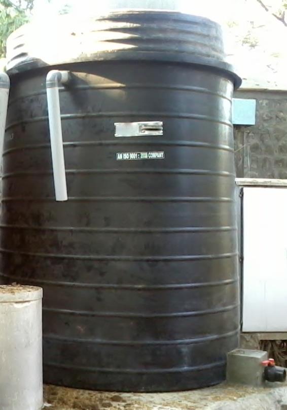 Institutional/Commercial Biogas Plant Capacity: 10 m 3 Digester (plastic/masonry tank ) 7.