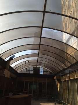 Figure 21: Skylight on northern side of building over entertainment area