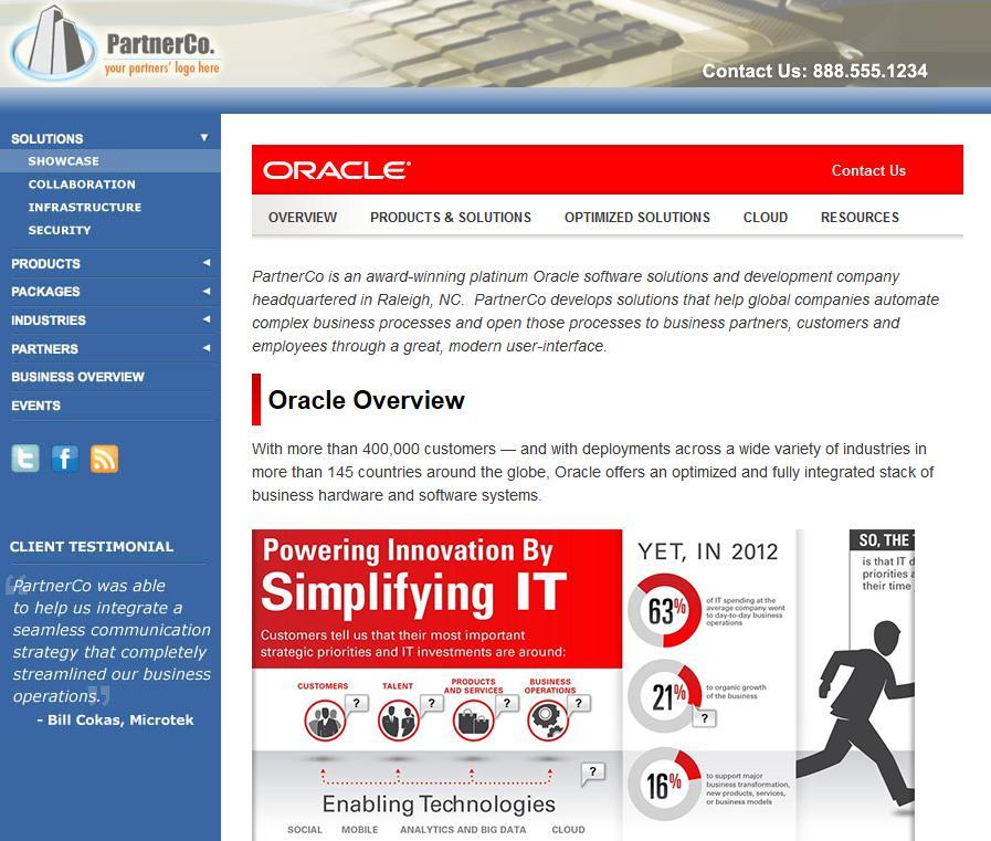 Oracle product