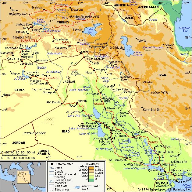 resource Iraq is heavily dependent on Euphrates but also has