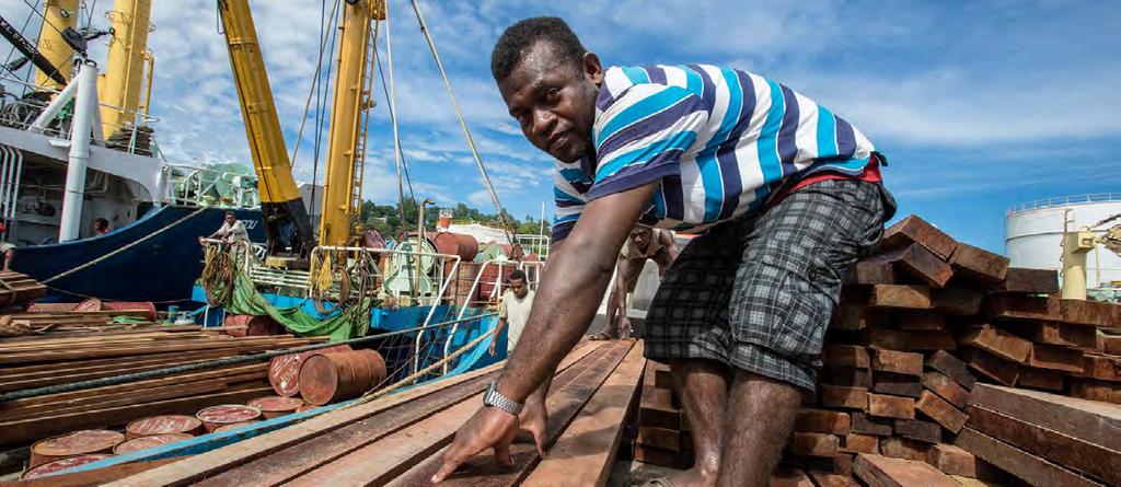 In PNG and Solomon Islands, franchise shipping has positively impacted the ability of people to plan projects, open markets, confidently increase local production, and raise their standards of