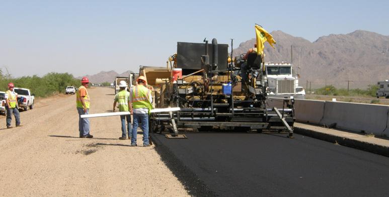 six lanes including the reconstruction of Picacho Peak