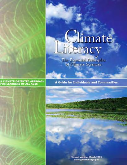 Understanding How This Documents Works Climate Literacy Concepts Highlighted in this box are the mission critical climate literacy concepts.
