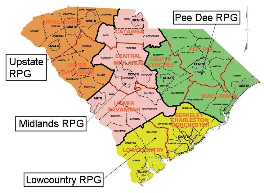 1.2.1 Regional Production Groups The RPGs provide engineering and project management for projects located within specific geographic areas of South Carolina.