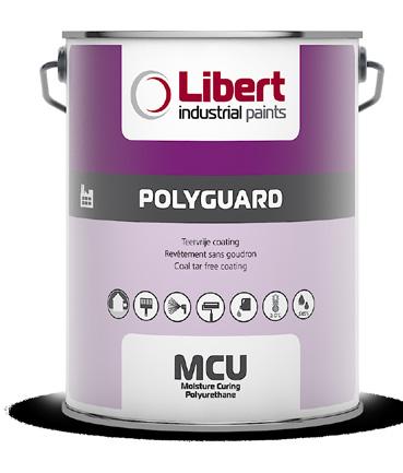 The MCU ranges includes the following products : Polymicace Polyguard 1L 5L 10L 20L 1L 5L 10L 20L 0 C 98% 0 C 98% Polymicace is een ééncomponent, vochtigheidsreagerende polyurethaanverf, met