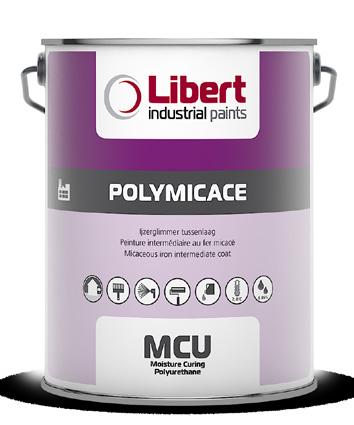The chemical inert pigmentation and the polyurethane binder provide a high chemical resistance. Polymicace can be applied as an intermediate and/or topcoat in one-pack polyurethane systems.