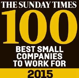 Work For in 2014 and 2015 by Best Companies and The Sunday