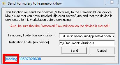 5. FrameworkLTC will begin adding the formulary to a temporary