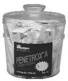 BURNDY Accessories TYPES PENETROX A, A-13, E AND HT OXIDE-INHIBITING JOINT COMPOUNDS PENETROX oxide-inhibiting compounds produce low initial contact resistance, seal out air and moisture, prevent