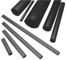 Accessories BURNDY TYPE HS-H-PF F-8 HEAVY WALL HEAT SHRINK TUBING Cross-Linked Polyolefin Cut Lengths and 4 Foot Sticks Type HS-H-PF is a heavy wall, flame retardant heat shrink tubing made of