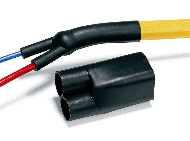 These consumables are heat shrink sleeving, self-adhesive labels, route markers (TIPTAGS) and non-heat shrink tubing.