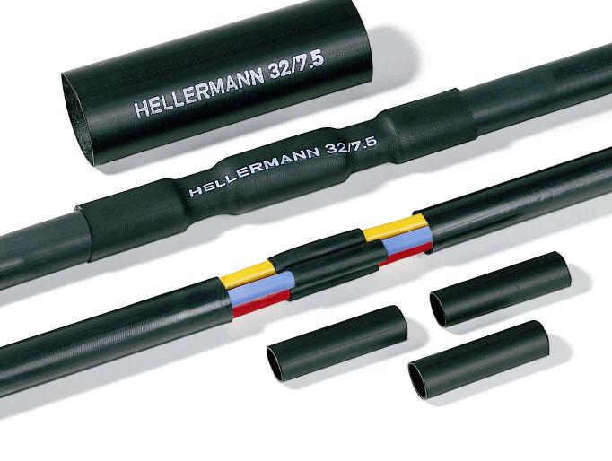 Boots Medium Voltage LV Joint Kits Cable End Caps Termination Heatshrink Shapes HellermannTyton manufacture a wide range of ;- Heat shrink shapes suitable for cable network applications up to