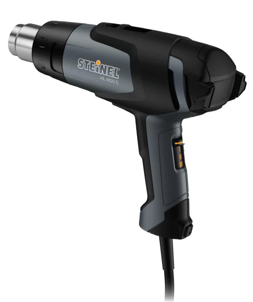 Manual cable marking: pre-termination Steinel HL 1820 S heat gun: 110V and 240V options The Steinel HL 1820s multi-purpose