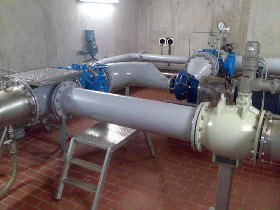 opening valve Emergency shut of line (power cut) Pump as turbine (Manufacturer: Ritz) Figure