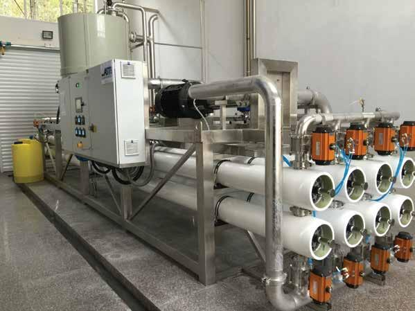 ROTEC FLOW REVERSAL TECHNOLOGY High Efficiency Water Desalination Treatment ROTEC's propriety and world-wide patent Flow Reversal technology is designed to be implemented in existing and new Reverse