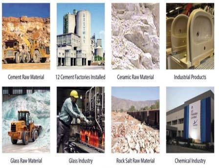 Mines & Minerals Minerals of Punjab provide the resource base of its industrial sector 35 minerals under excavation by 2,300 entrepreneurs