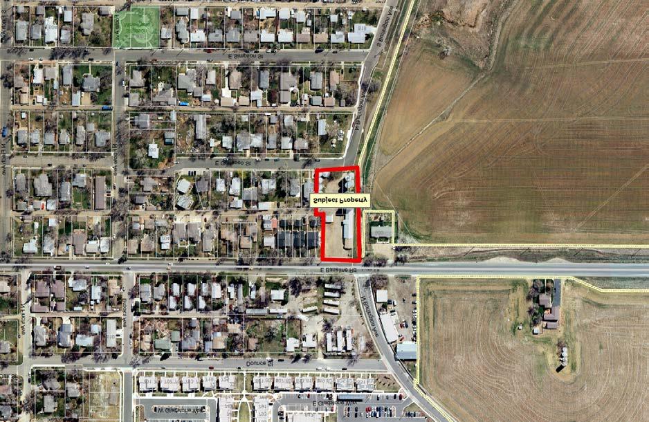 Previously the Lafayette Feed and Grain Store (816 E. Baseline Road). Land Use Designation: Commercial Current Zoning: C1 (Regional Business) Total Area: Site: 31,073 square feet/0.
