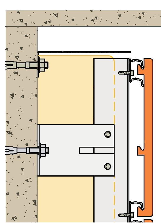 grille ventilation gap minimum 150 mm gap vertical