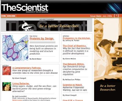The Scientist Online Advertising Specifications Impression Based Advertising Options Ad Type Dimension Max File Size Banners 468 x 60 25K Skyscrapers 160 x 600 30K Artwork and target URL s are due
