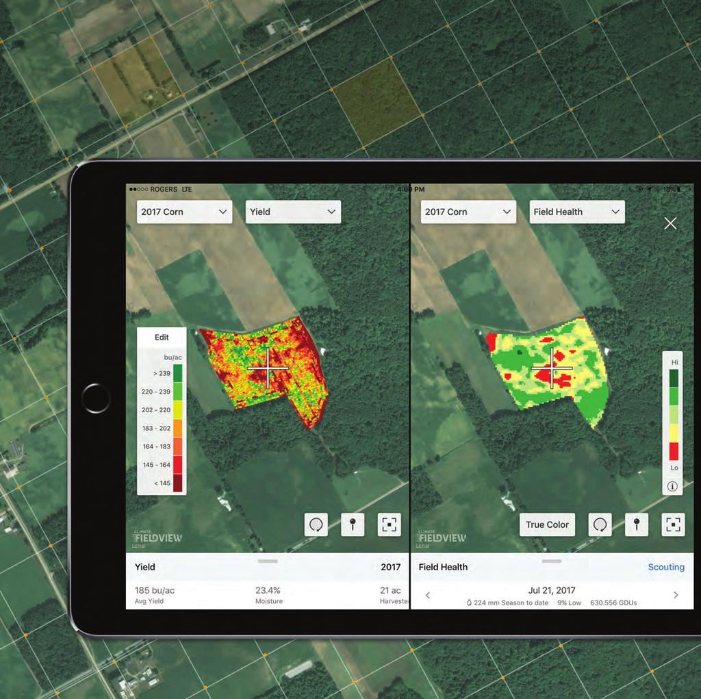 SEE THE Bigger Picture Let Your Data Drive You No two farms are the same. Your farm is as unique as you.