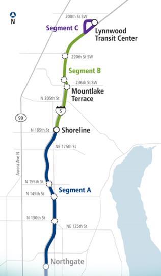 Lynnwood Link Extension 2012-2015 Environmental review & preliminary