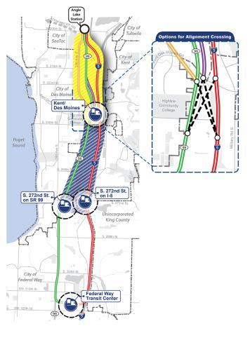 Federal Way Transit Extension Alternatives