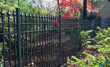Series 7000 Aluminum Picket Fence Strong, Durable, and Maintenance-Free Beauty! Superior Series 7000 Picket Fence can be found where a touch of elegance, function and security are a must.