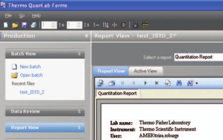 Lab Forms Core Capabilities The Lab Forms packages offer common user tools that simplify workflows and make getting from sample to result easier and more efficient.