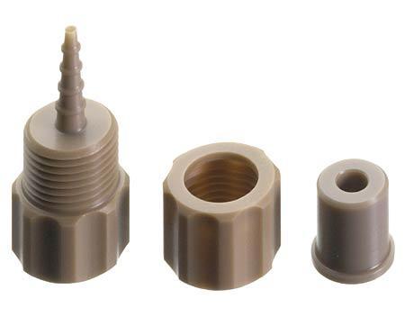 5 pieces. Spare part for PEEK pump head. Material: PEEK Length (mm): 21 2 6.2744.