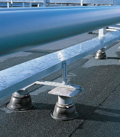 22 Pipe Flashing Systems for flat roofs Pipe Flashing Systems For flat roofs V-SEAL pipe flashings are specifically designed for use with flat roofing systems.