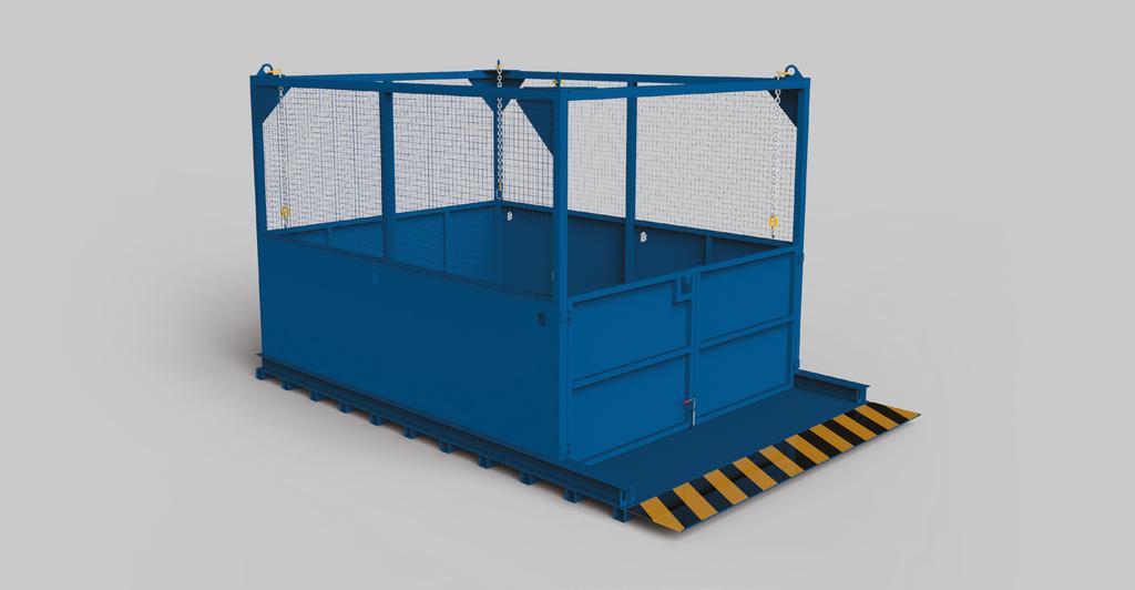 User Guide Pod Lifting Frame Introduction The Conquip Pod Lifting Frame enables the transportation of prefabricated modular pods to the required structure level.