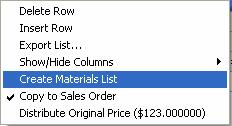 Proposal Sets and Templates Creating Sets and Assemblies using Materials Lists A set of lines can be grouped within a proposal to allow for a set price rather than pricing for individual items.
