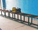 WOODWORKING EQUIPMENT Longitudinal trimming machine (LTM-1) Longitudinal trimming machine LTM1 is designed for the cutting of board on the squared beam or edging board with thickness up to 80mm.