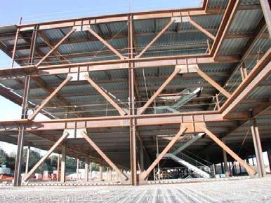 Concentrically Braced Frames (CBFs) Beams, columns and braces