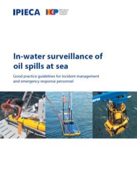 Water column sampling Post spill monitoring