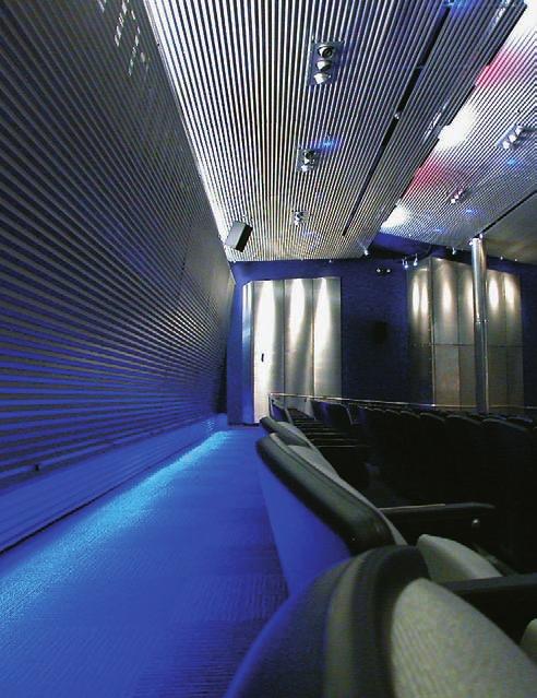 BOEING FUTURE OF FLIGHT AVIATION THEATER Mukilteo, WA Wall Applications Acoustical Pad Encapsulating Mounting Frequency Material Type Density Thickness 125 Hz 250 Hz 500 Hz 1 KHz 2 KHz 4