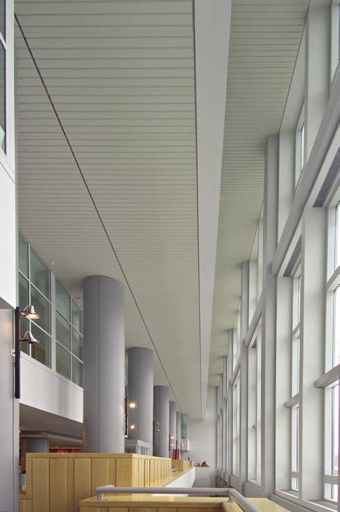 ACOUSTICAL CEILING SOLUTIONS METAL ACOUSTICAL PANEL CEILING SYSTEMS ALPRO acoustical ceiling systems provide attractive and effective noise reduction solutions.