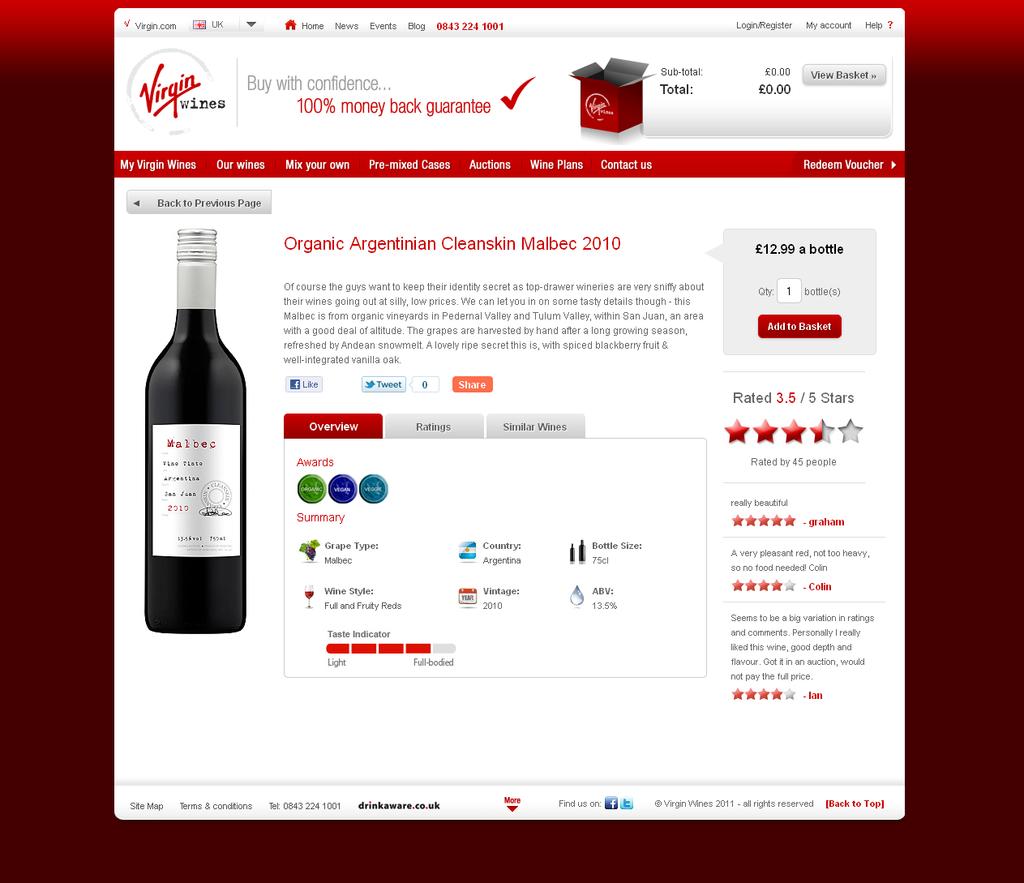 Wine Cleanskin is in the product