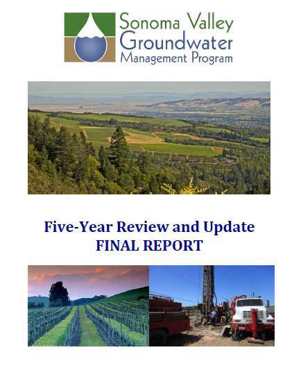 of declining groundwater levels Development of