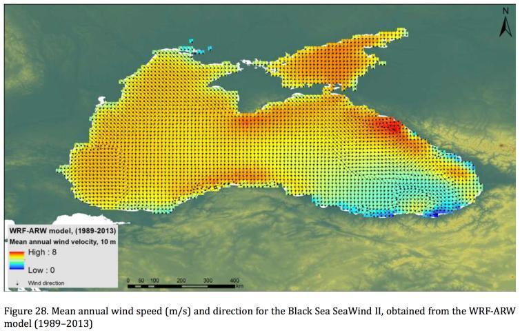 COCONET OFFSHORE WIND FARM The most promising locations are