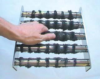 Square grid Grid magnets are extremely efficient at removing ferrous contaminants from the flow of
