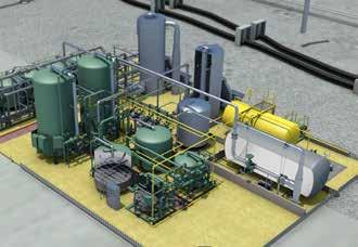 De-mineralization Plant Chemicals used in DM plant lead to corrosion of containment vessels and