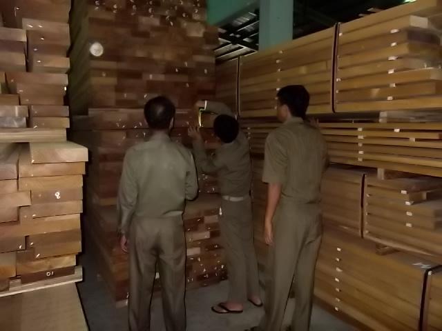 Forest Department Inspection Wood
