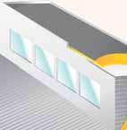 Rigid, closed cell PU insulation is not affected by water vapour or air
