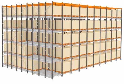 DYNAMIC SOLUTIONS PALLET LIVE l High capacity storage system; ideal for storing perishable with high rotation, as