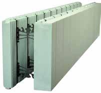 Our 96 form creates 60% fewer joints in the wall compared to other wall systems and allows installers the ability to place 12 sq.ft. (1.