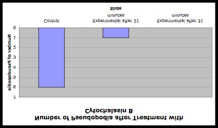 minutes. There are no evident pseudopodia. The results of the experiment can be seen in the graph below. Figure 4.