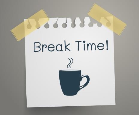 15 Meal and Rest Breaks Meals and Rest Breaks for Non-Exempt Employees: A non-exempt employee whose total workday is at least five hours will be provided with a meal break of at least 30 minutes Meal