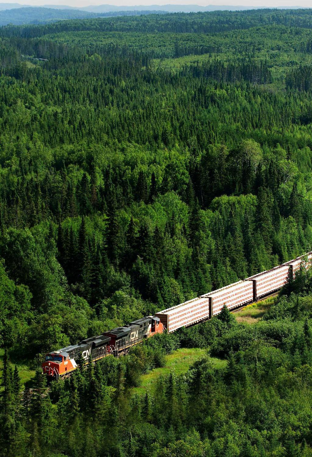 Make your business more sustainable The environmental benefits of shipping by rail.